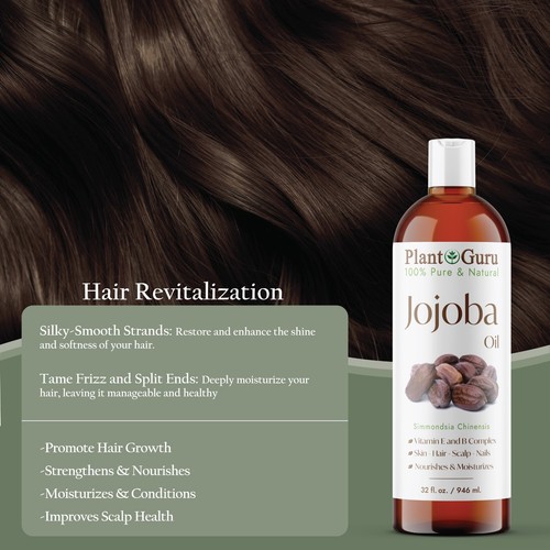 32 oz. Carrier Oil Bulk 100% Pure Natural Cold Pressed For Skin, Hair , Massage - Picture 116 of 273