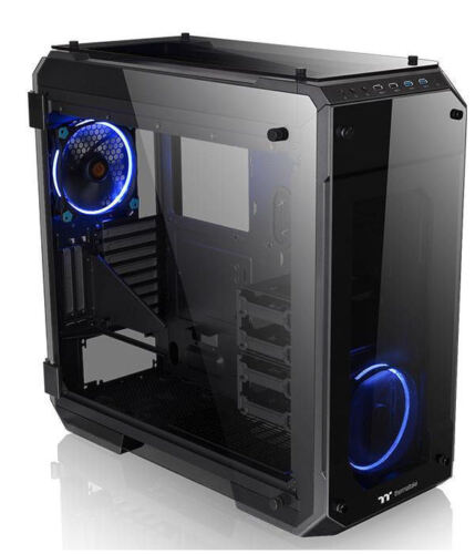 Thermaltake CA-1I7-00F1WN-01 View 71 Tempered Glass RGB Edition Full Tower Chass - Picture 2 of 3