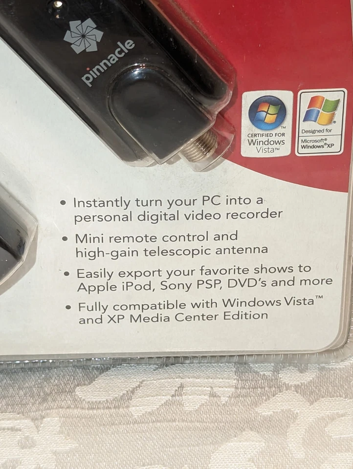 Original Pinnacle PCTV HD Pro Stick USB2.0 Adaptor Cable Included Sealed - Image 2 of 3