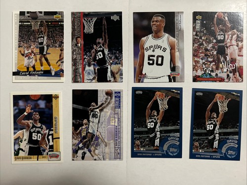 Lotto carte David Robinson (43) San Antonio Spurs (RC) - Foto 5 di 6