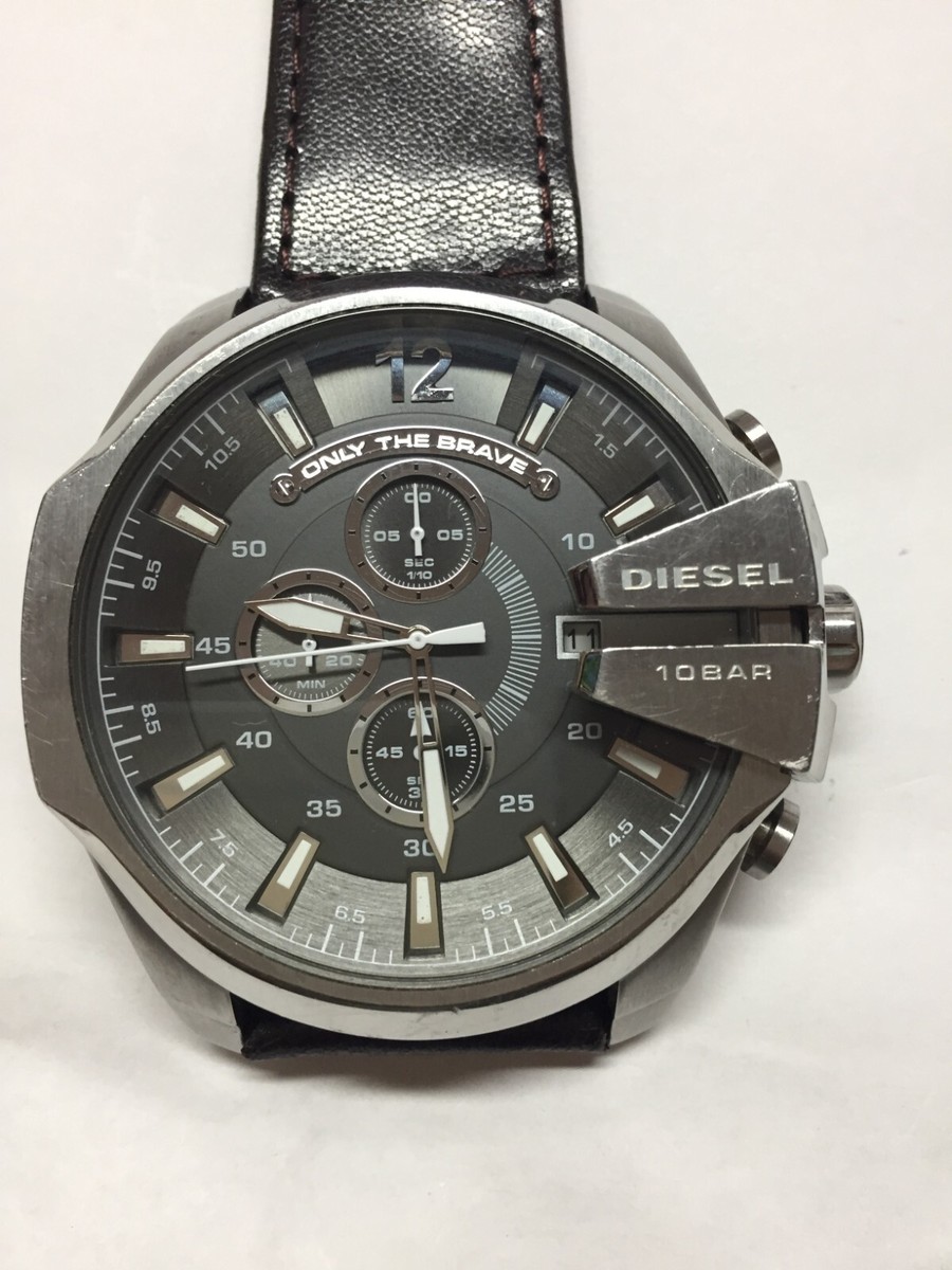 only the 【美品】 DIESEL ディーゼル ONLY THE BRAVE 腕時計 時計 