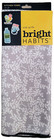Bright Habits Botanical Gray and White Oversized Kitchen Towel 16" x 28"