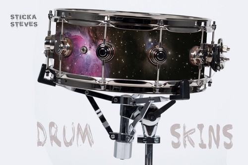 Drum Wrap Percussion Shell Cover Bass Kick Snare Tom DIY-Portal Of Time 706 - Bild 2 von 11