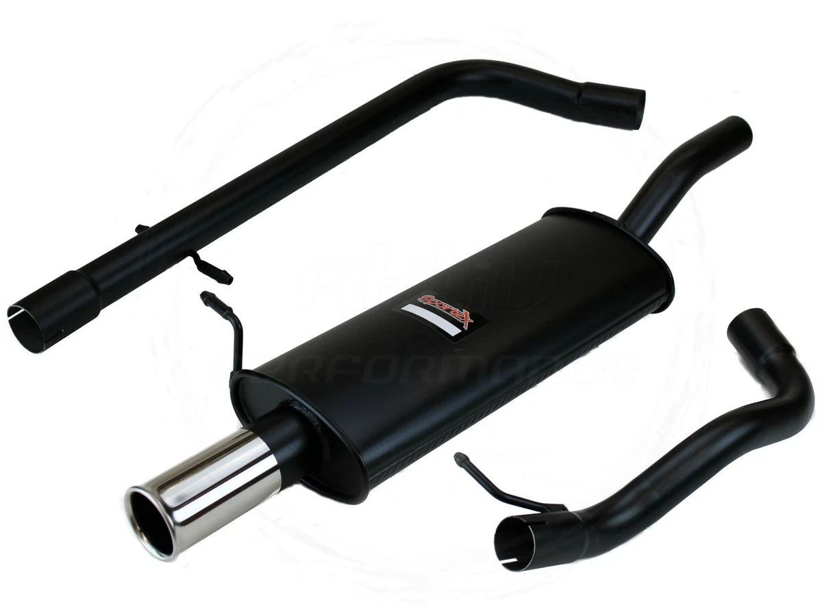 Sportex VW Golf mk4 performance exhaust system 2.0i GTi 8v AZJ 2001 2004 S3