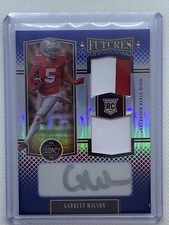 2022 Legacy Futures Dual Patch Auto Sapphire #FDGW Garrett Wilson /25 Buckeyes