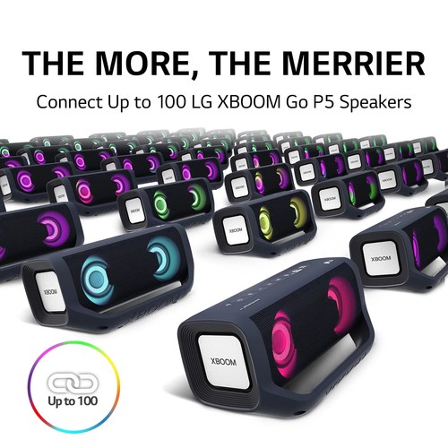 LG XBOOM Go P5 Portable Wireless Bluetooth Outdoor/Party Speaker - Imagen 7 de 12