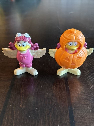 McDonald's Birdie W Snap On Jack O Lantern Lot Of 3 Halloween 1995 - Picture 1 of 10