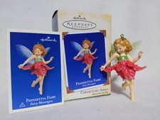 NIB 2005 #1 in Series Hallmark Keepsake Ornament Poinsettia Fairy RARE