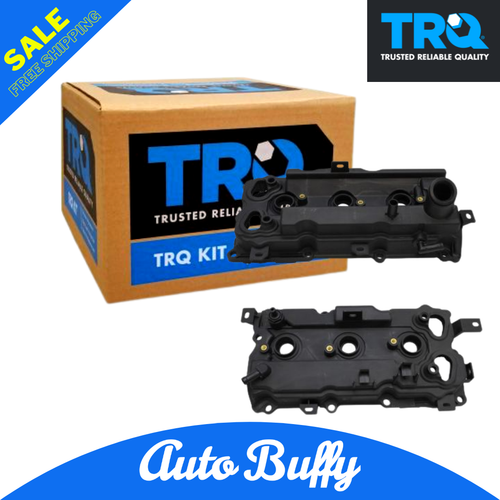 TRQ Engine Valve Cover Pair w/ Gasket LH RH Sides for Nissan Infinity