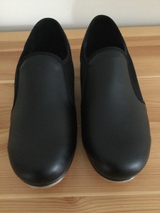 Libert-s-Girls-Tap-Shoe-Black-Size-7AD-Tele-Tone-Toe-And-Heel-Taps-Mounted-On