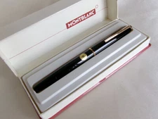 Montblanc 320 Fountain Pen Black GT 14K EF Nib