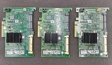 LOT OF 3 VARIOUS BRANDS E2K-UCP-61-(B) PERC 6I SAS RAID CONTROLLER