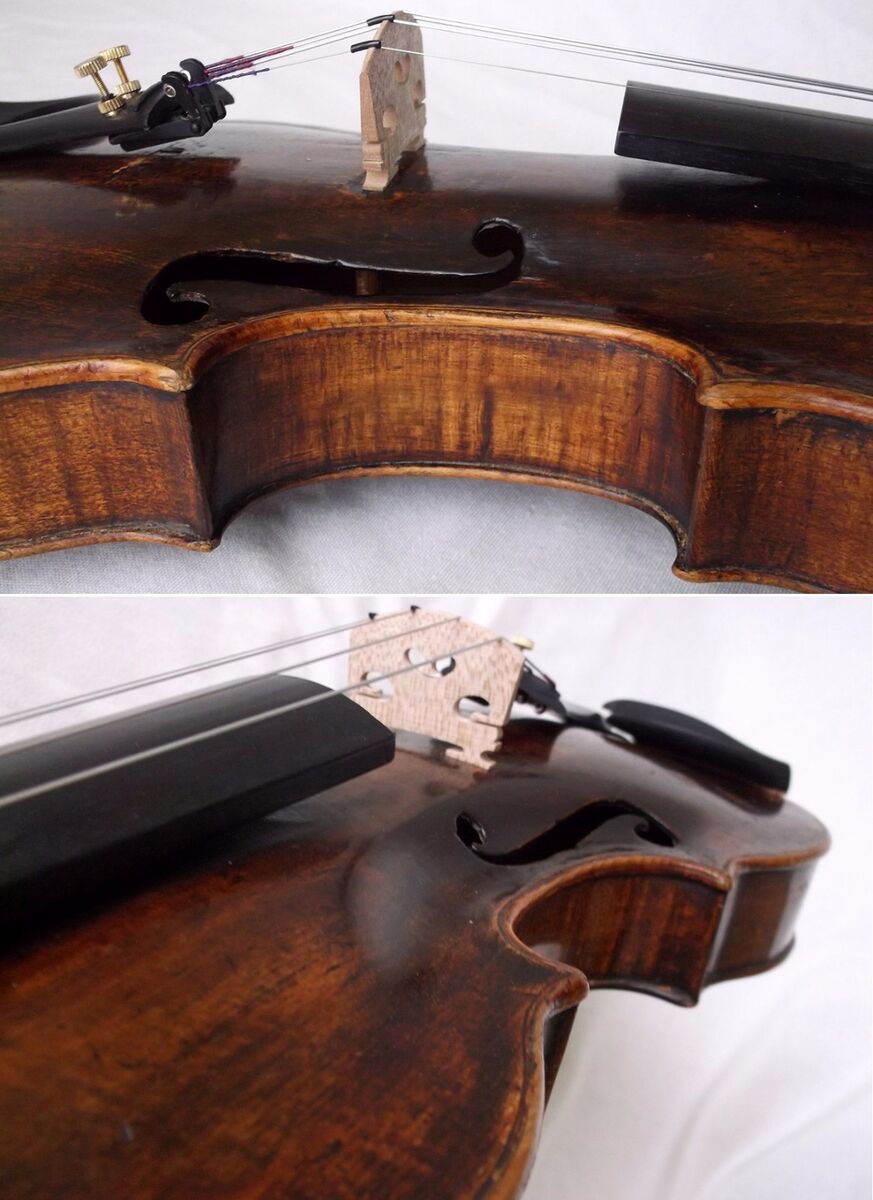 OLD GERMAN 19th C MASTER VIOLIN KLOTZ KLOZ - video - ANTIQUE OLD GERMAN 19th C MASTER VIOLIN KLOTZ KLOZ - video - ANTIQUE