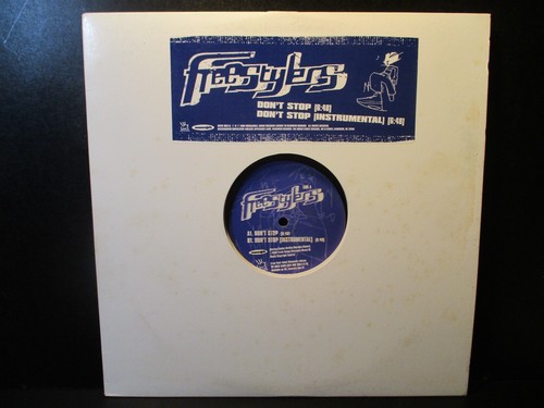 Freestylers ‎– Don't Stop, 12" single, Mammoth MRPR 1062-0, VG+/VG++, 1999