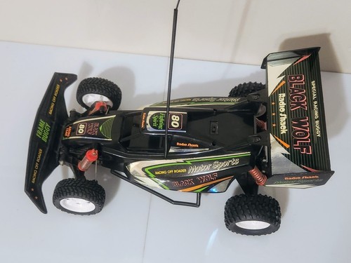 Radio Shack Black Wolf Excellent Working Condition Vintage RC Buggy Nikko F10 - Picture 11 of 13