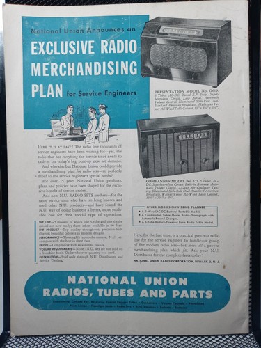 Loop Receiver Transformer Radio Television Electronic Service Magazine Oct 1946 - Picture 4 of 4