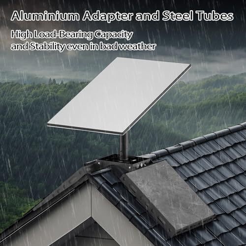 Starlink Gen 3 Roof Ridge Mount, Starlink Gen 3 Aluminium Pipe Adapter, 360° - Picture 5 of 8