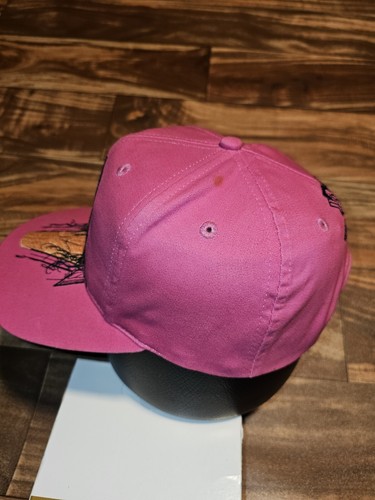 Vintage Rare Bret Hart The Hitman WWF 1990s Big Face Logo Wrestling Hat Snapback - Picture 10 of 17