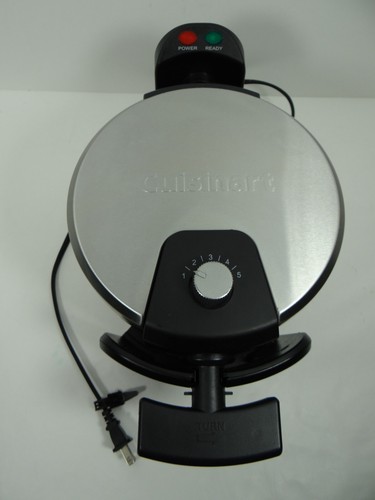 Cuisinart Belgian Waffle Maker WAF-F30 Round Waffles - Picture 2 of 13