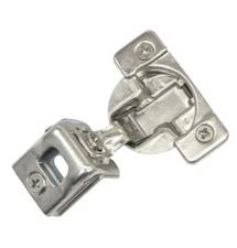 2x Grass 108 Deg 1-1/4" Overlay Self Close Press Compact Cabinet Hinge 02889-15