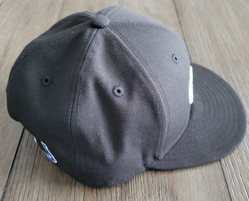INDIANAPOLIS COLTS New Era Black Gothic Script 9FIFTY Adjustable Snapback Hat - Picture 7 of 16