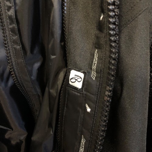 Joe Rocket Lined Vented Armored Motorcycle Jacket Men's XL Black Adjustable Fit - Picture 3 of 16