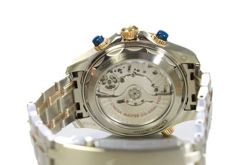 Omega Seamaster Diver 300M Chronograph 44mm 2021 Full Set UNWORN B+P Blue Dial - Picture 10 of 12