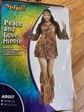 Kostium hipisowski pokój i miłość