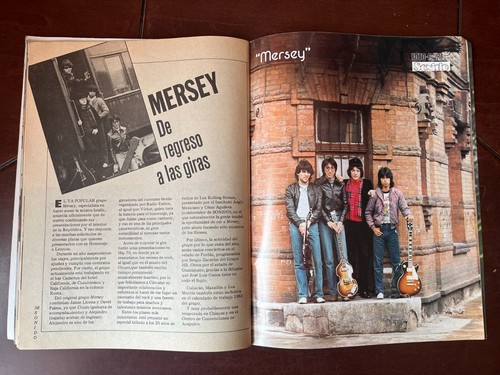 Vtg Mexican Magazine Rock RONNIE JAMES DIO Cover KISS Poster Eddie Cochran 80's - Bild 17 von 20