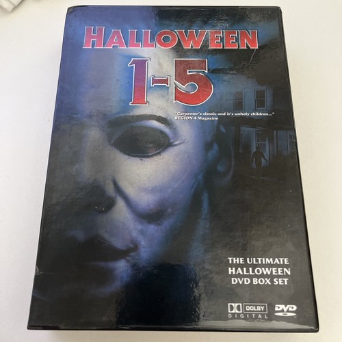 The Ultimate Halloween DVD Box Set 1-5 Region 4 Halloween I II III IV V Complete - Picture 2 of 4