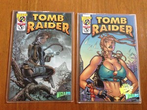 Tomb-Raider-1-2-Wizard-mail-away-issues-set-of-both-variant-covers-July-2000
