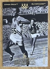 BOBBY JOE MORROW, RARE ! 1996 UPPER DECK OLYMPIC MOMENTS CARD, WOW !