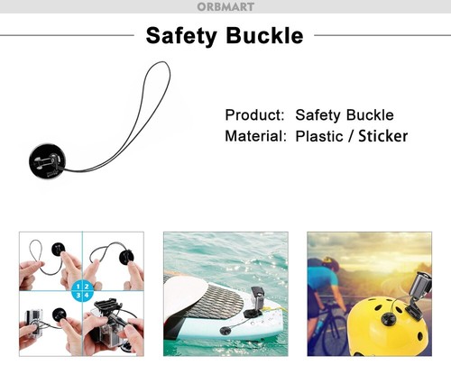 Juego de accesorios para cámara de acción Sjcam para Sj4000 Sj5000 Sj6000 Sj7000 Sj9000 - Imagen 12 de 15
