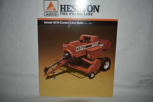 Hesston Agco 3 Brochure Model 4570-550-514 Balers - Picture 4 of 4