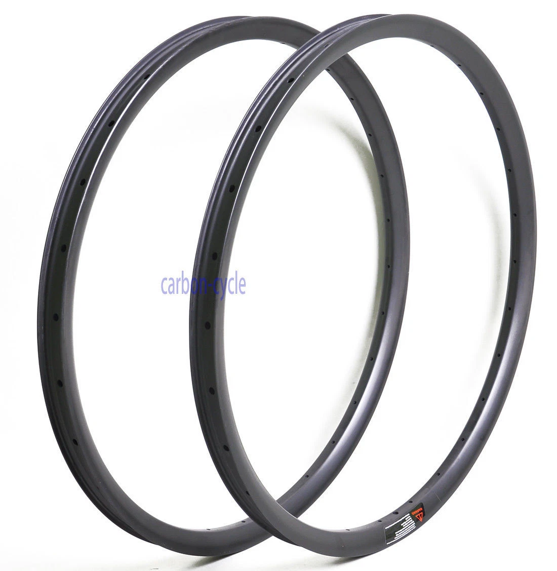 27.5er 28H MTB Carbon Rim Clincher 35mm UD Matt Tubeless Mountain