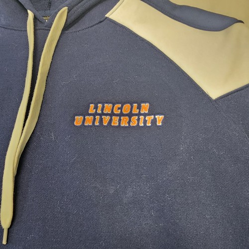 Lincoln University Lions Herren Hoodie Large Prospect HBCU Holloway Navy 270 - Bild 4 von 11