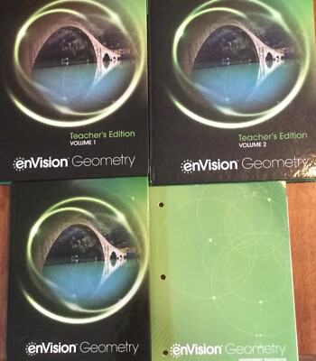 enVision Geometry Teacher Editions Tests Student Curriculum Set Pearson 2018 Lot