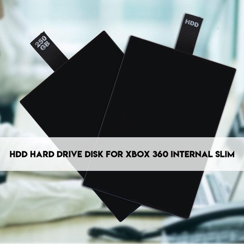 1Pc New Black 250GB Internal HDD Hard Drive Disk For Xbox 360 Slim Console - Picture 5 of 6
