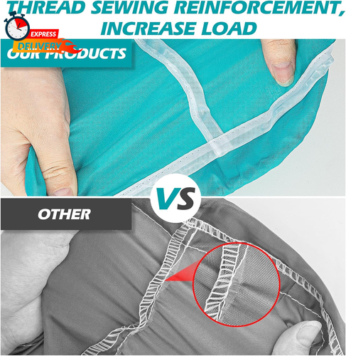 Laundry Bag,2 Pack Travel Laundry Bags for Dirty Clothes,Large Laundry Bags for - Picture 2 of 6