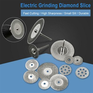 10PCS Diamond Cutting Wheels For Dremel Rotary Tool Cut Off Disc Saw Blades Set