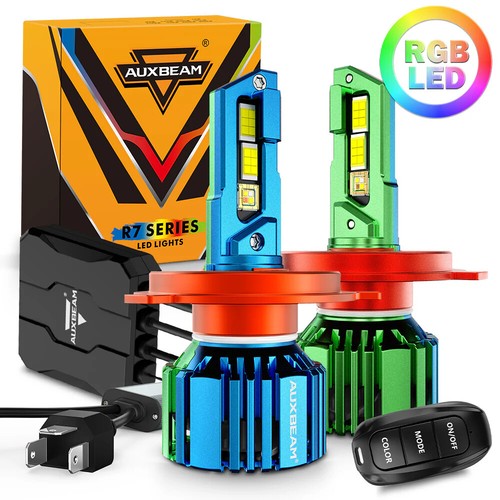 R7 SERIES 25000LM 70W RGB REMOTE CONTROL LED HEADLIGHT BULB/DRL/FOG LIGHT - Picture 16 of 17