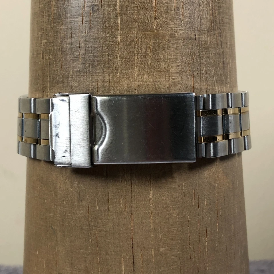 AU Steamfitters Union Plumbers Hombres Moda Dos Tonos Cuarzo 35mm Reloj 8 1/4" Foto 4 de 4