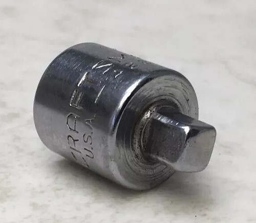 Craftsman Socket Adapter  - 3/8 (F) Step Down to 1/4 (M), model 4256, USA Made - Picture 5 of 7