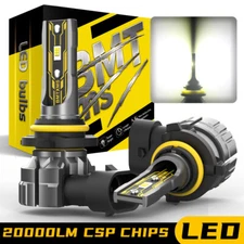 2X 9005 LED Headlight Bulbs Conversion Kit High Beam White Super Bright 6000K