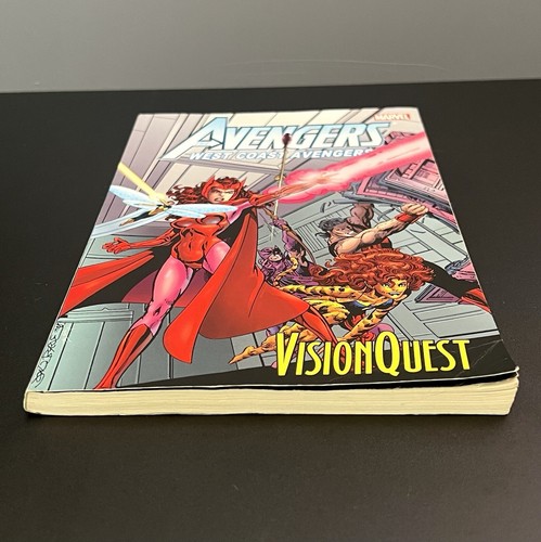Avengers West Coast Avengers Vision Quest Marvel Comics Graphic Novel John Byrne - Picture 10 of 14