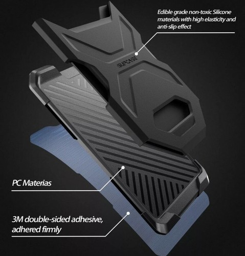 SUPCASE Adhesive Slim Wallet, Credit Card Holder Sticker Cell Phone Wallet Case - Picture 5 of 7