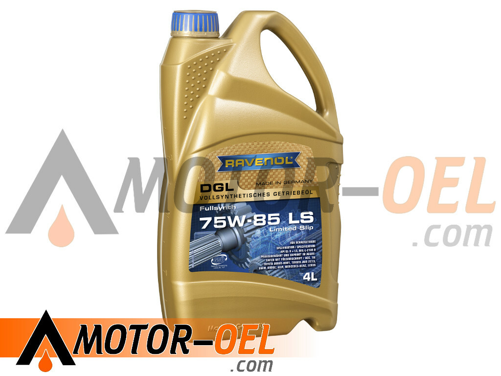 4 Liter RAVENOL DGL SAE 75W-85 GL-5 LS, Getriebeöl