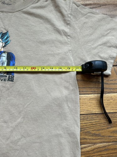Primitive Dragon Ball Super T Shirt Mens Small Beige Vegeta God Blue Skateboard - Bild 8 von 11