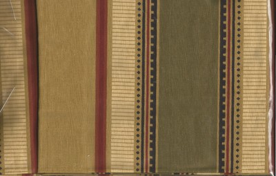 queen C/&F KINGSTON STRIPE BLACK OLIVE GOLD BRICK RED BEDSKIRT DUST RUFFLE king