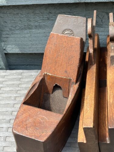 Lot Of Antique Complex Moulding Planes Mix Lot Preston Sims Vintage Tools - Picture 4 of 13
